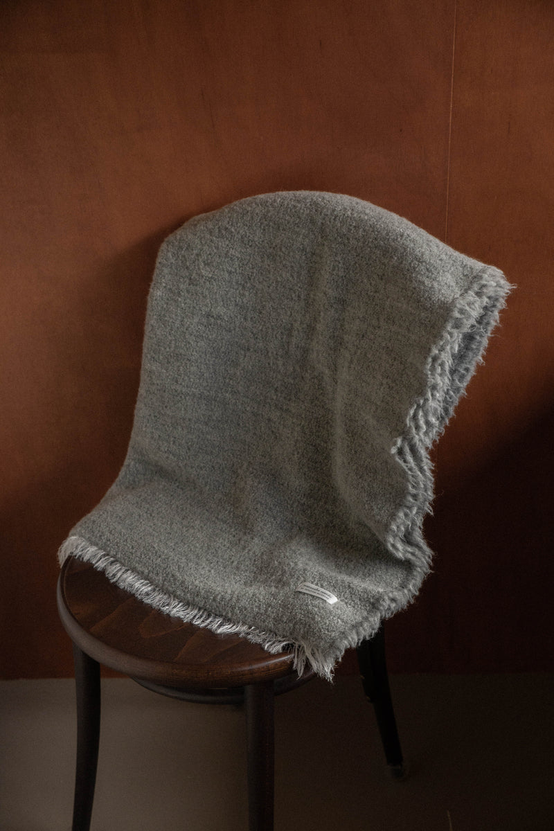 woolalpacacupro blanket c/#gray – Tatsuyasu Watanabe