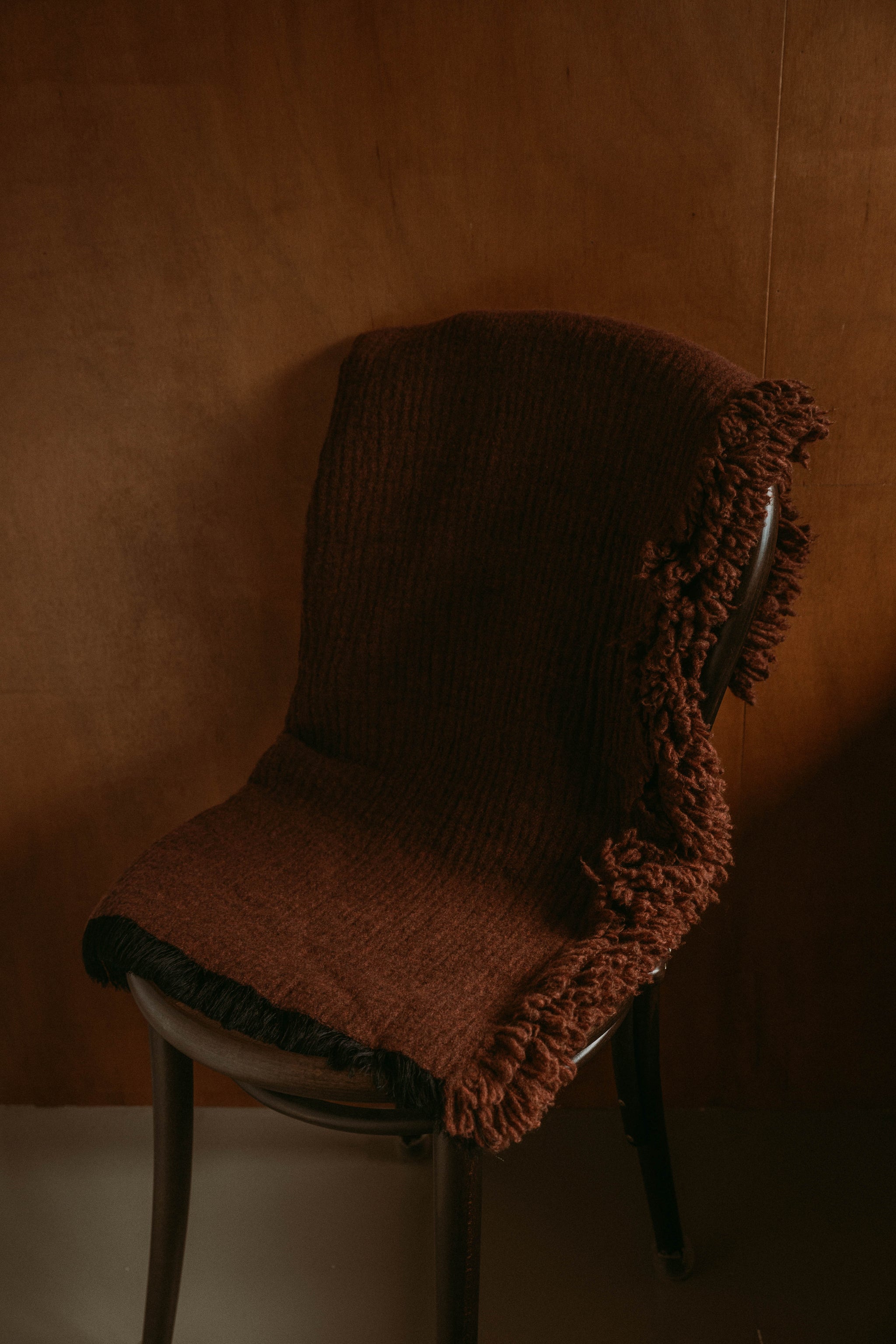 lambwool cupro blanket stole c/#renga – Watanabe Textile
