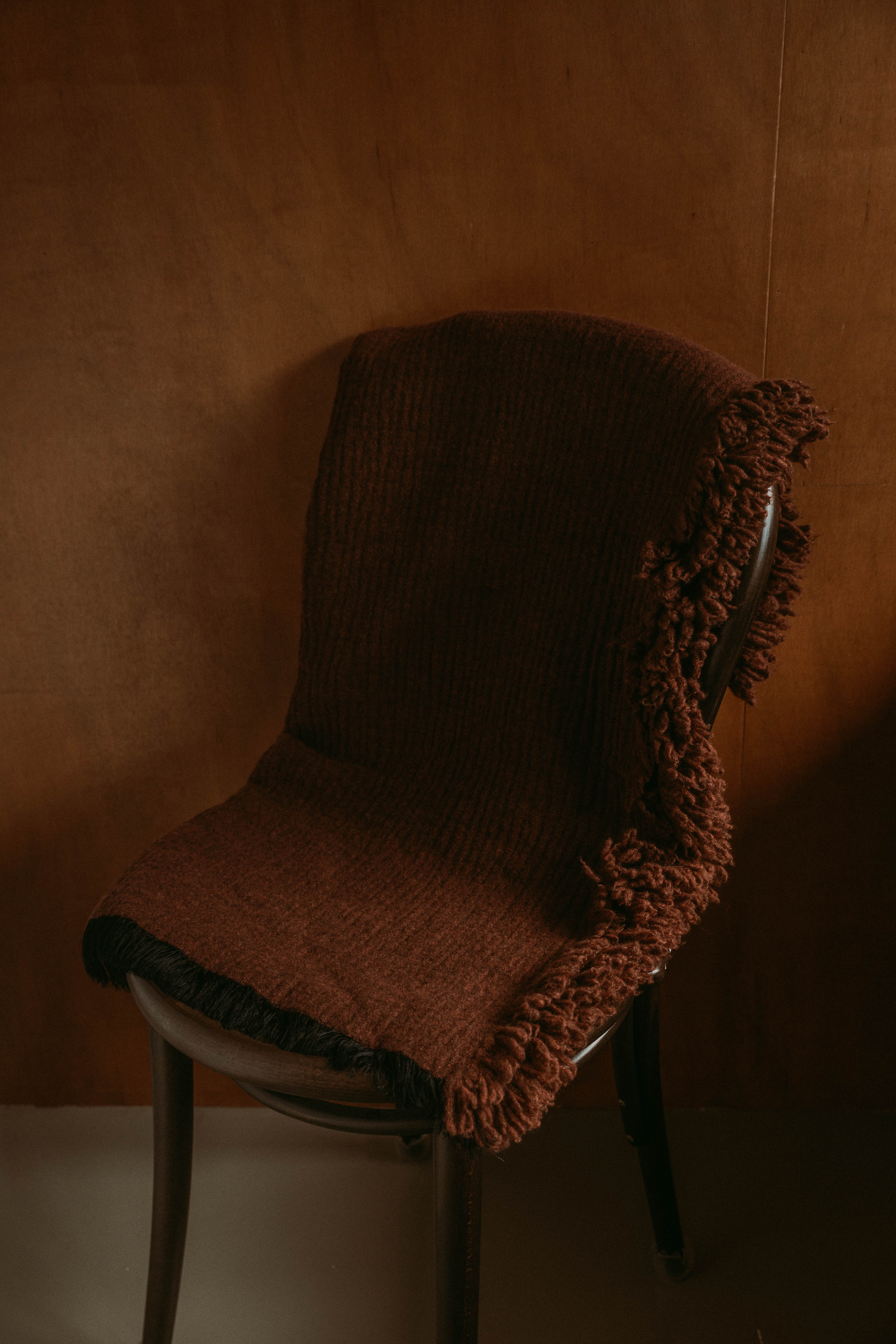 lambwool cupro blanket stole c/#renga – Watanabe Textile