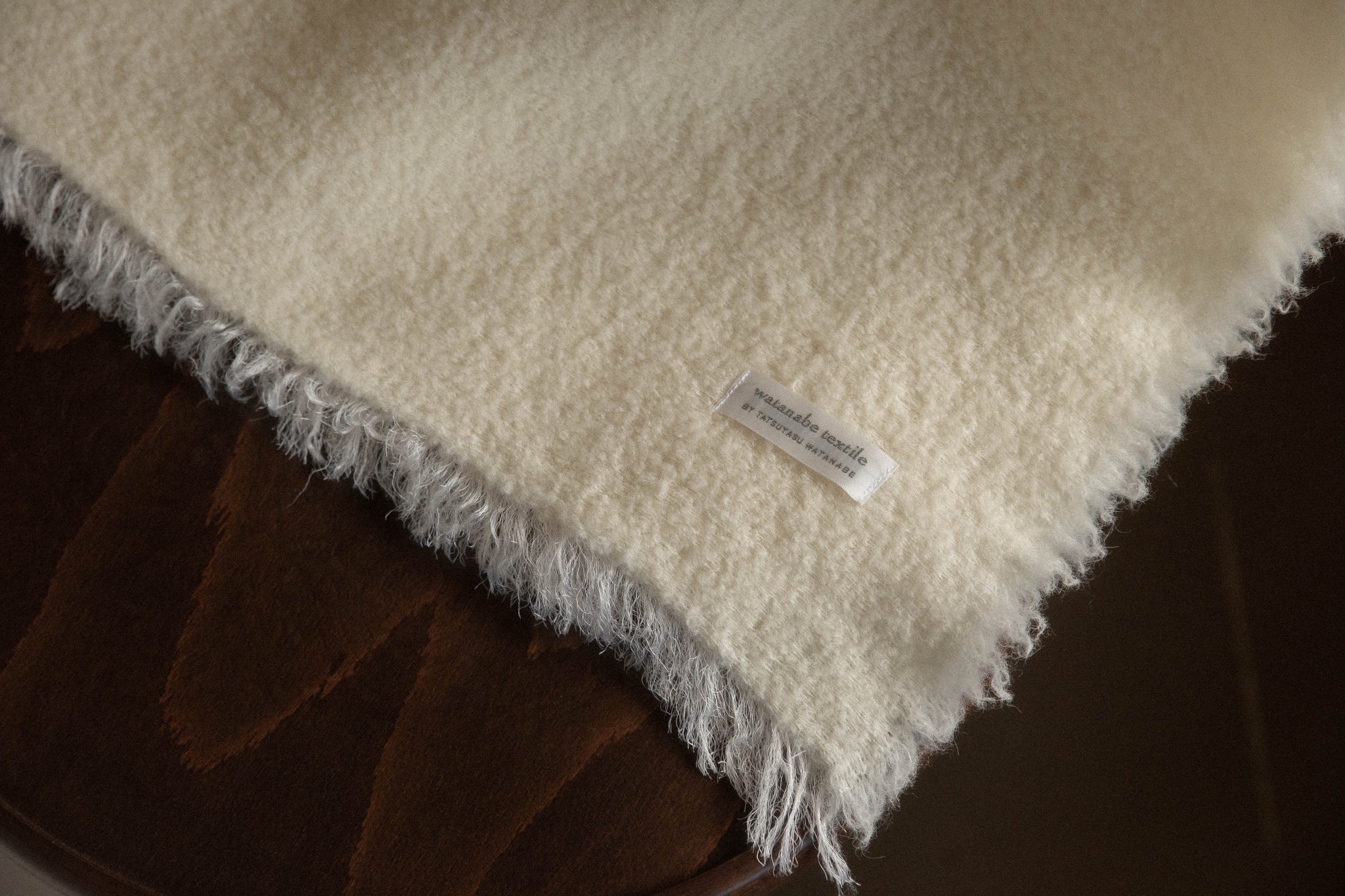 woolalpacacupro blanket c/#white – Tatsuyasu Watanabe